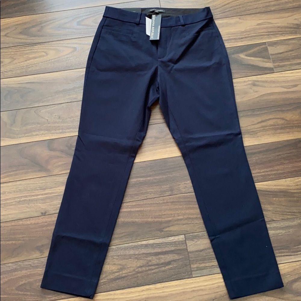 NWT Banana Republic Curvy Sloan ankle - navy blue - size 4​